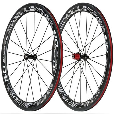 BikeHard Challenger Carbon 50 700c Clincher Road Wheelset Shimano