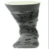 LEAF Paisley Design Cotton Mens Socks (One Size, Charcoal) view 2
