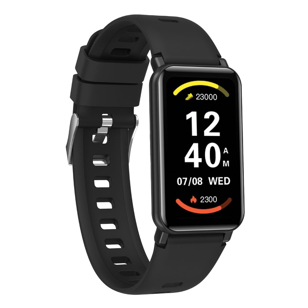 Zewa Fitness Activity Tracker, Heart Rate Monitor, Free Pro App, Step Counter, Sleep Tracker, Remote Camera Support, Notifications & Alarms, Weather Data Display, Find Phone Feature