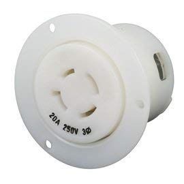 Mar Indus-SWD 20A 250V 3 FLANGED Outlet LKG