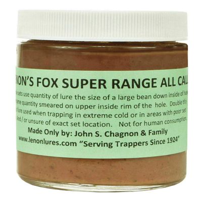 Lenon's Red Fox and Grey Fox Super Range All Call Fox Lure 8 oz. Jar