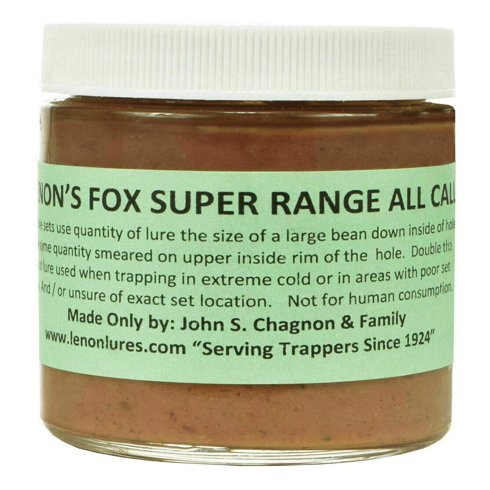 Lenon's Red Fox and Grey Fox Super Range All Call Fox Lure 8 oz. Jar