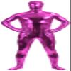 VSVO Unisex Baby Shiny Spandex Skin-tight Full Bodysuit Zentai Costume (Rose Red, Medium) view 1