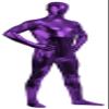 VSVO Unisex Baby Shiny Spandex Skin-tight Full Bodysuit Zentai Costume (Purple, XX-Large) view 3