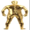 VSVO Unisex Baby Shiny Spandex Skin-tight Full Bodysuit Zentai Costume (Gold, Small) view 4