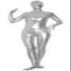 VSVO Unisex Baby Shiny Spandex Skin-tight Full Bodysuit Zentai Costume (Silver Grey, Small) view 2