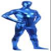 VSVO Unisex Baby Shiny Spandex Skin-tight Full Bodysuit Zentai Costume (Royal Blue, Medium) view 3