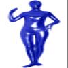VSVO Unisex Baby Shiny Spandex Skin-tight Full Bodysuit Zentai Costume (Royal Blue, X-Large) view 1