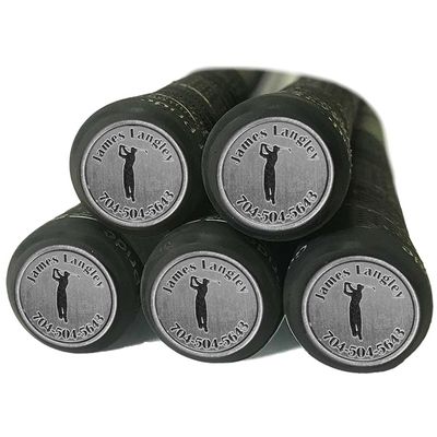Personalized Golf Club Finders with Male Golfer~Laser Engraved~Set of 14~4 Color Options~5 Engraving Styles