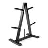 CAP Barbell 1-Inch Plate Tree Rack, Black view 1