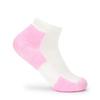 Thorlos Women's DWMXW Walking Thick Padded Ankle Sock, Pink (3 Pack), Large view 3