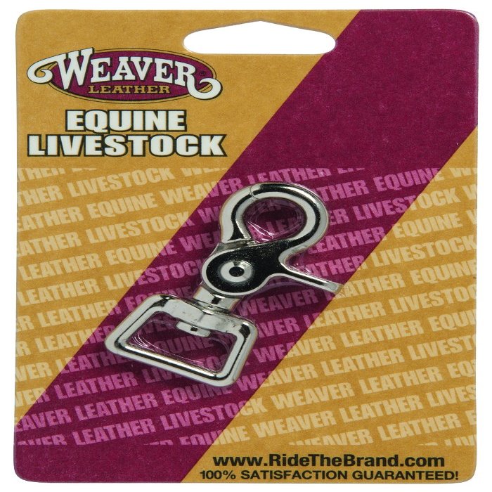 Weaver Leather Nickel Plated Square Scissor Snap, 3/4"