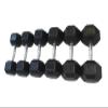 Apollo Athletics HDRS-5-50 Rubber Dumbbell Set, 5-50 lb view 1