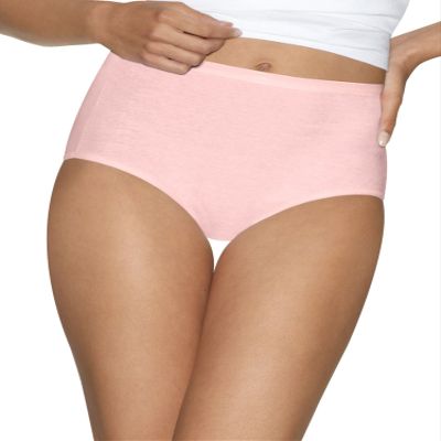 Hanes Ultimate Women's 4-Pack Brief Panties, Assorted C5, 7