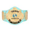 WWE Authentic Wear Replica Blue Winged Eagle Championship Title Belt view 1