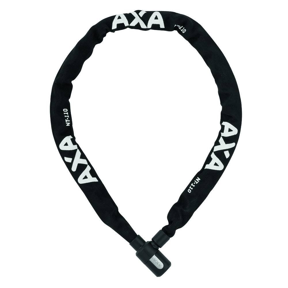 AXA Unisex's Newton 110 Bike Chain Lock, Black, 1100 mm x 5.5 mm
