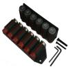 Ultimate Arms Gear QD Slide Side Saddle Plate with Pair of 6 Round 12 Gauge Shotshell Shot Shell No Gunsmithing Carrier Mount For The Mossberg 500 & 590 Shotgun view 3