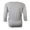Alfani Womens Graphic 3/4 Sleeves Pullover Sweater Gray XL view 2