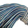 Blue Ox Rope 1/2 Inch by 200 Feet 12 Strand Polyester Arborist Climbing Rope, Blue/White, Made in The USA view 1
