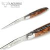 Laguiole en Aubrac Handmade Knife 12 cm Double platines L0712WAIF Aubrac Beech Wood Handle, Blade and bolsters Stainless Steel Shiny view 4