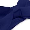 Moda Di Raza Boys Bowtie Pre-Tied Satin Formal Tuxedo Bowtie Adjustable Length Satin Kids Bow Tie - Navy One Size Bow Ties view 2