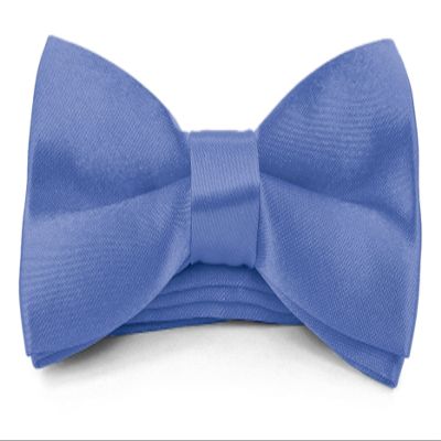 Moda Di Raza Boys Bowtie Pre-Tied Satin Formal Tuxedo Bowtie Adjustable Length Satin Kids Bow Tie - Periwinkle One Size Bow Ties [Paperback] [Paperback]