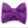 Moda Di Raza Boys Bowtie Pre-Tied Satin Formal Tuxedo Bowtie Adjustable Length Satin Kids Bow Tie - Purple One Size Bow Ties view 1