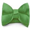 Moda Di Raza Boys Bowtie Pre-Tied Satin Formal Tuxedo Bowtie Adjustable Length Satin Kids Bow Tie - Green Bow Tie One Size Bow Ties view 1