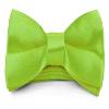 Moda Di Raza Boys Bowtie Pre-Tied Satin Formal Tuxedo Bowtie Adjustable Length Satin Kids Bow Tie - Hot Lime One Size Bow Ties [Paperback] view 1