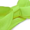 Moda Di Raza Boys Bowtie Pre-Tied Satin Formal Tuxedo Bowtie Adjustable Length Satin Kids Bow Tie - Hot Lime One Size Bow Ties [Paperback] view 2