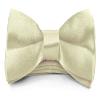 Moda Di Raza - Boy/Men's Bow Tie Pre Tied 4x2 inch Formal Casual BowTies - Ivory Bowtie view 1