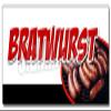 36" Bratwurst Decal Sticker Brats Beer Sauerkraut Sandwich bun Wisconsin eat