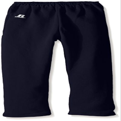 Russell Athletic Big Boys' Youth Dri-Power Fleece Open Bottom Pocket Pant, Navy, Small