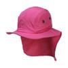 TopHeadwaear 4 Panel Large Bill Flap Hap (Youth Size) - Hot Pink view 1
