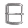 1 1/8" (30 mm) Nickel Free Single Prong Roller Belt Buckle Color: Antique Silver view 1