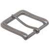 1 1/2" (40 mm) Single Prong Square Belt Buckle Color: Antique Silver view 2
