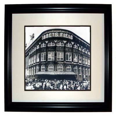 Ebbets Field Brooklyn Dodgers 8x10 Photo in an 11x14 Double Matted Black Frame #30