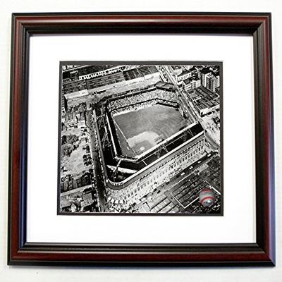 Ebbets Field Brooklyn Dodgers 8x10 Photo in an 11x14 Double Matted Cherry Frame #70
