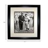 Babe Ruth & Yogi Berra NY Yankees 8x10 Photo 11x14 Black Frame #026 view 2