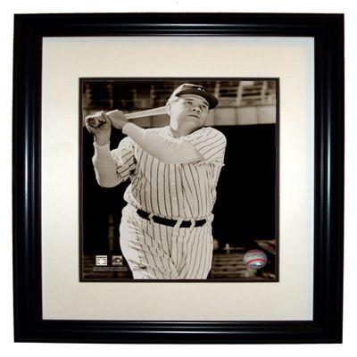 Babe Ruth NY Yankees 8x10 Photo in an 11x14 Double Matted Black Frame #009