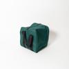 BuyBocceBalls Listing - Made in USA, Premium Quality Tournament Bocce Set - 110mm Dark Green and Dark Red Balls, Nylon Green/Black Bag, 998 Grams (2 lbs. 3.2 oz.). Various Bag Colors view 4