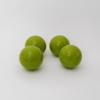 BuyBocceBalls Listing - American-Made, Premium Tournament Bocce Set - 110mm Lime Green and Red Balls, Nylon red Bag, 998 Grams (2 lbs. 3.2 oz.). Various Bag Colors view 3