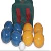 BuyBocceBalls Listing - Made in USA, Premium Quality Official Tournament Bocce Set - 110mm Blue and Gold Balls Nylon Bag; Regulation Size Balls 998 Grams (2 lbs. 3.2 oz.) view 1