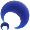 1/2 gauges 12mm 00g plugs ear gauges gauge tunnels plug earring ears women men silicone 1/2 inch 12mm view 2
