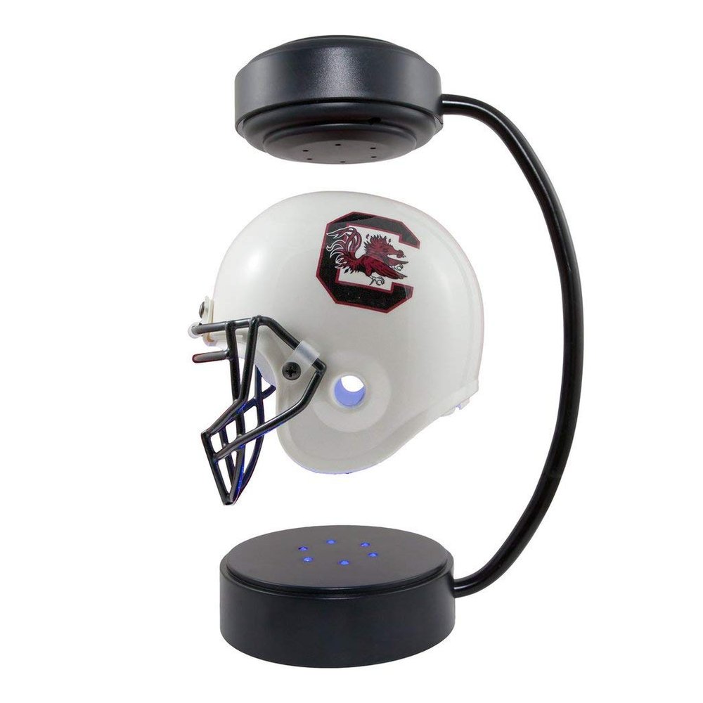 South Carolina Gamecocks NCAA Hover Helmet - Collectible Levitating Football Helmet with Electromagnetic Stand