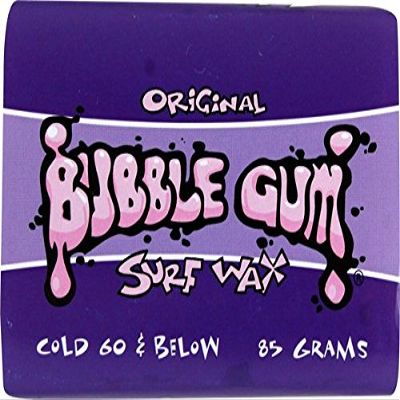 Bubble Gum Original Surf Wax Cold (60- Below) Single Bar