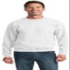 Jerzees 8 oz., 50/50 NuBlend Fleece Crew (562)- WHITE,4XL view 1