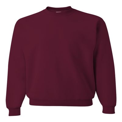 Jerzees 8 oz. 50/50 Fleece Crew (562) Maroon, M