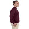 Jerzees 8 oz. 50/50 Fleece Crew (562) Maroon, M view 4