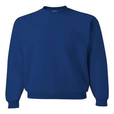 Jerzees 8 oz. 50/50 Fleece Crew (562) Royal Blue, M